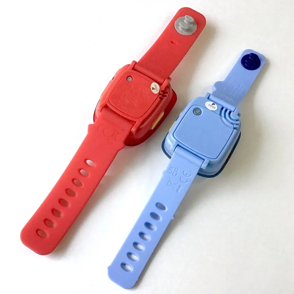 2 Vtech Kids Watches Talking Interactive Learning Paw Patrol & Bluey WORKING